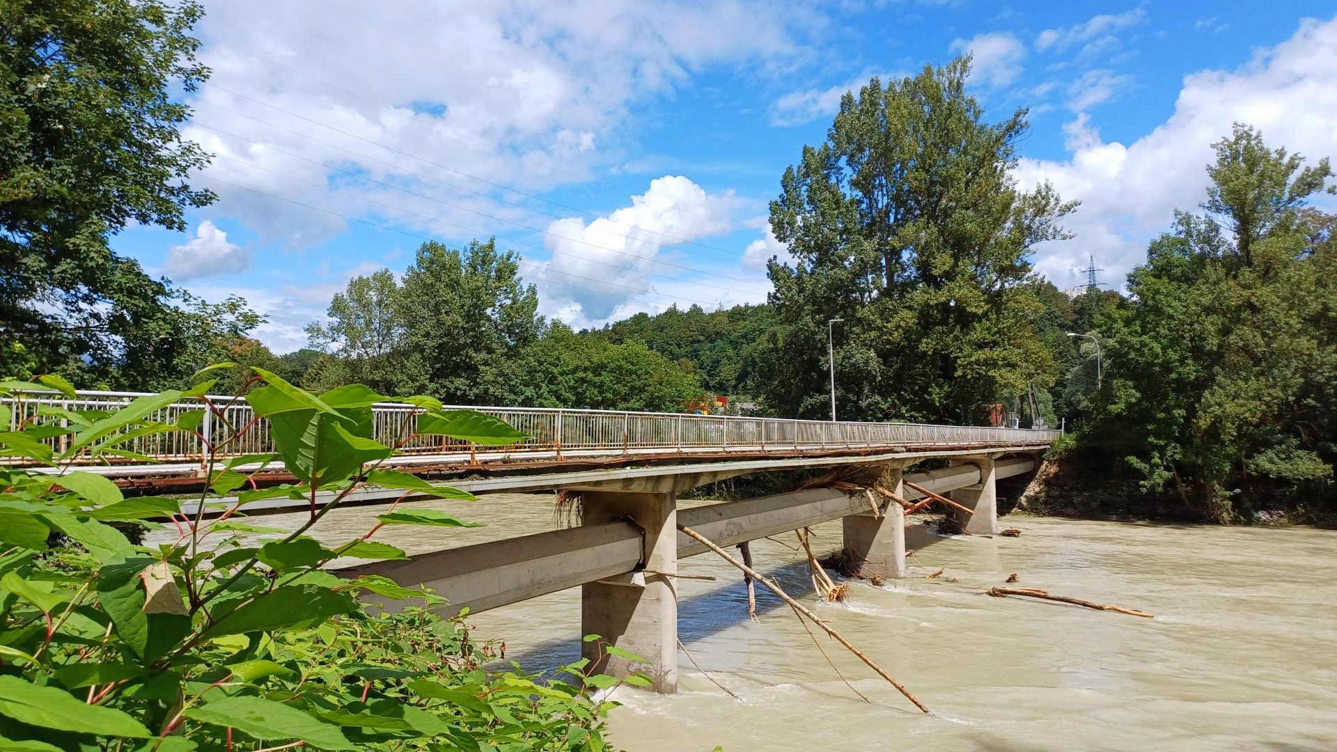 L’Italia invia ponti ed escavatori alla Slovenia dopo le inondazioni