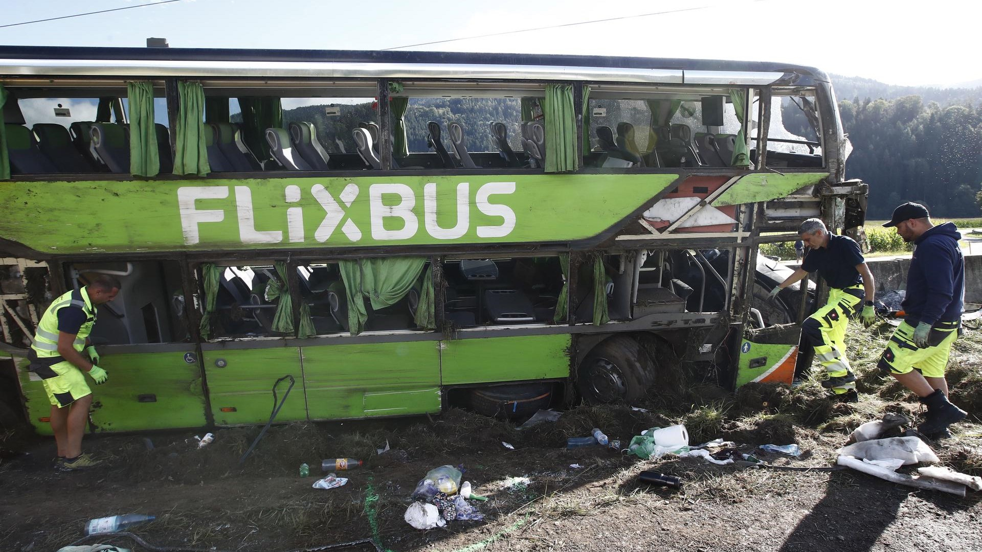Nesreča avtobusa