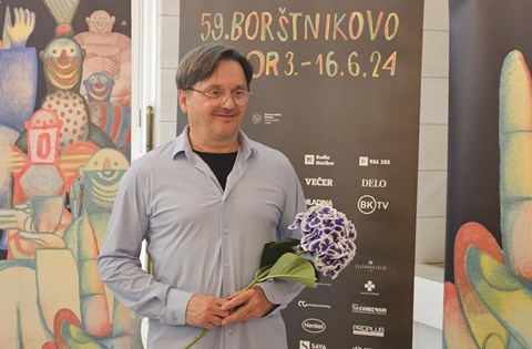 #portret Branko Šturbej, dramski igralec in prejemnik Borštnikovega prstana