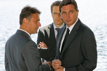 Sestanek na Bledu: Žbogar, Pahor in Jandroković molčijo o vsebini pogovorov