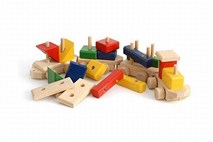 Toplina ročno izdelanih lesenih igrač za varno igranje