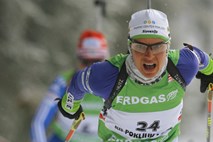 Slab slovenski začetek biatlonskega SP: Gregorinova pridelala  minus