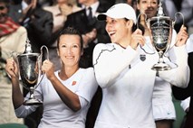 Srebotnikova slavila v ženskih dvojicah v Wimbledonu: Magični občutki za uspeh kariere