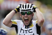 Cavendish v sedmi etapi do druge zmage na letošnjem Touru, spet številni padci