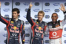 Vettel v Belgiji s prvega mesta, razočaranje za Schumacherja