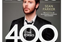 Kako je videti človek, ki ga je zaigral Timberlake: Sean Parker na naslovnici Forbesa