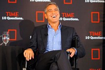 George Clooney opisal neverjeten večer s Silvijem Berlusconijem