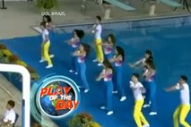 Video: Navijačica na Panameriških igrah sredi točke padla v bazen