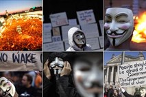 Guy Fawkes: Maske protestnikov imajo dolgo zgodovino