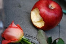 40 budistov odgriznilo jabolka za hitrejšo reinkarnacijo Steva Jobsa