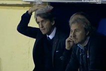 Boleča izkušnja: Mancinija je kljub visoki zmagi na El Madrigalu bolela glava