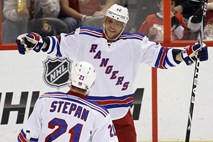 Liga NHL: Rangerji z dvema goloma Gaborika do pete zaporedne zmage