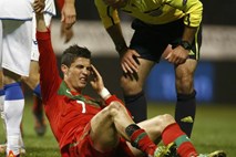 Ronaldo po tekmi z BiH: V življenju še nisem igral na slabšem terenu