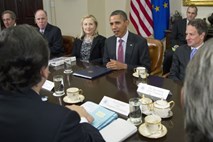 Obama in voditelji EU začeli vrh, osrednja tema evropska dolžniška kriza