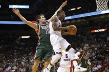 Liga NBA: Miami klonil proti Udrihovemu Milwaukeeju