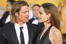 Brad Pitt in Angelina Jolie sta imela na nedavni podelitvi nagrad oči le en za drugega