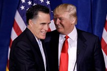 Donald Trump je podprl Mitta Romneyja