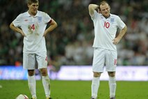 Rooney: Bila bi velika čast, a Gerrard je bolj primeren za kapetana Anglije kot jaz