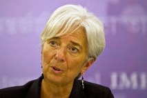 Lagardova: Odločitev evrske skupine odpira tudi vrata finančni okrepitvi IMF