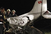 V strmoglavljenju enomotornega letala je v Švici umrlo šest ljudi