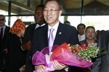 Generalni sekretar ZN Ban Ki Moon začel obisk v Mjanmaru