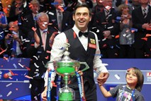 Snooker: Ronnie O'Sullivan še četrtič najboljši na svetu