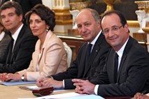Veselo na delo: Hollande sebi in ministrom za 30 odstotkov znižal plačo