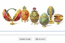 Današnja Google Čačka posvečena legendarnemu draguljarju Fabergeju