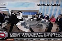 Pretepaški grški poslanec napovedal tožbo proti žrtvam svojega napada
