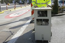 Pozor radar! Policija na severni ljubljanski obvoznici postavila premični radar