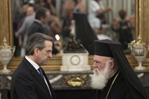 Antonis Samaras prisegel kot grški premier, Janša mu je že čestital