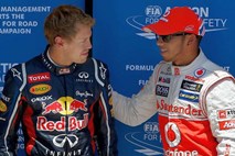 Vettel Hamiltonovo nenavadno početje označil za neumno, Whitmarsh se čudi