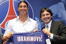 Ibrahimović navdušen že po prvem treningu: V PSG-ju se že počutim povsem domače