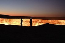 Foto: Vrata v pekel se nahajajo Turkmenistanu