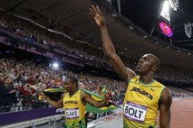 Bolt v štafeti s svetovnim rekordom do tretjega zlata, Farah kralj dolgih prog