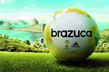 Uradna žoga svetovnega prvenstva v Braziliji je Brazuca