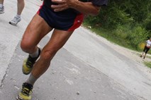 Ultramaratonec obležal v nezavesti