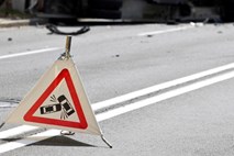 V občini Tolmin se je včeraj pripetila huda prometna nesreča