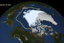 Zaradi rekordno hitrega taljenja arktičnega ledu Evropi grozi ekstremna zima
