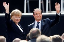 Merklova in Hollande za več Evrope