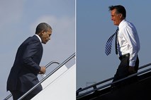 Obama in Romney iz oči v oči: večina volivcev bo jutri izbrala svojega bodočega predsednika