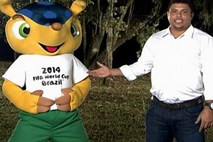 Maskota svetovnega prvenstva v Braziliji tarča vandalov