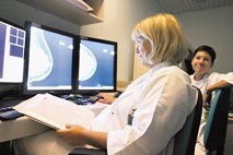 Od kakovosti mamografije je odvisno število napačnih izvidov