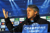 Mancini: City še ni sposoben osvojiti lige prvakov