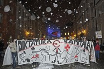 Foto: Ljubljanski protesti skozi objektive Dnevnikovih fotografov 