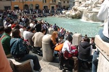 Za obnovo rimske fontane Trevi bodo porabili 2,18 milijona evrov