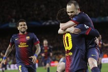 Barcelona v četrtfinalu lige prvakov, “znova je vzpostavila naravni red« 