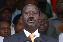Poraženec volitev v Keniji Raila Odinga se je zaradi nepravilnosti in manipulacij pritožil