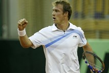 Žemlja postavil nov mejnik slovenskega moškega tenisa