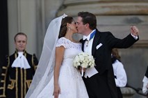Švedska princesa Madeleine se je poročila z newyorškim bankirjem (foto)